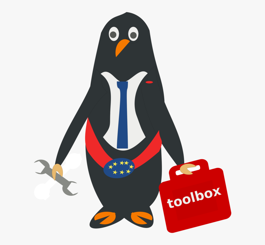 President Of Penguins - Vespa, Transparent Clipart