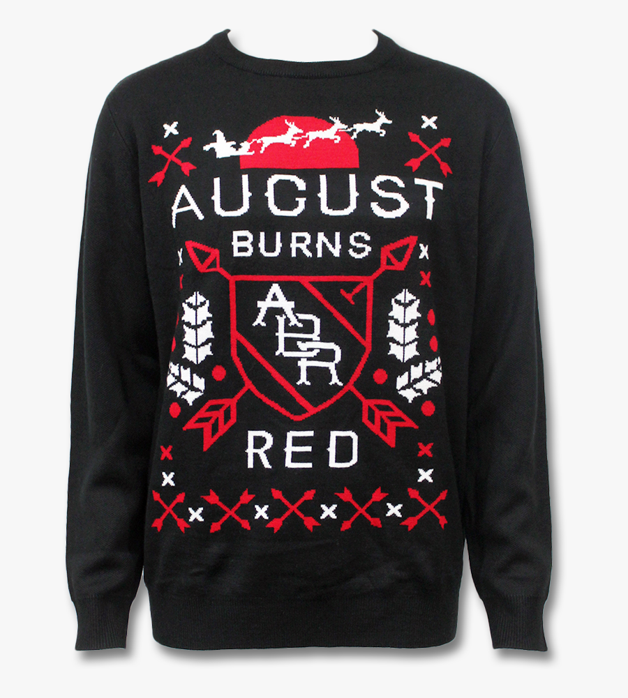 Transparent Christmas Sweater Clipart - August Burns Red Christmas Sweater, Transparent Clipart