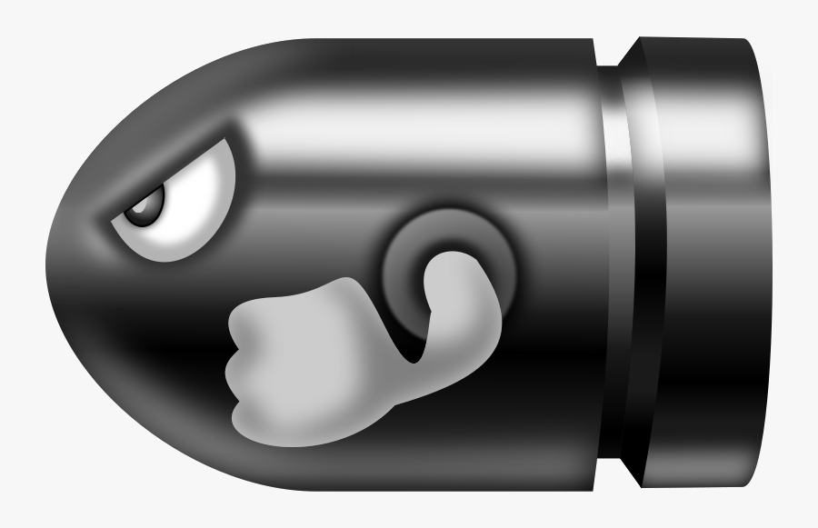 Bullet Bill - Bullet Bill Svg, Transparent Clipart