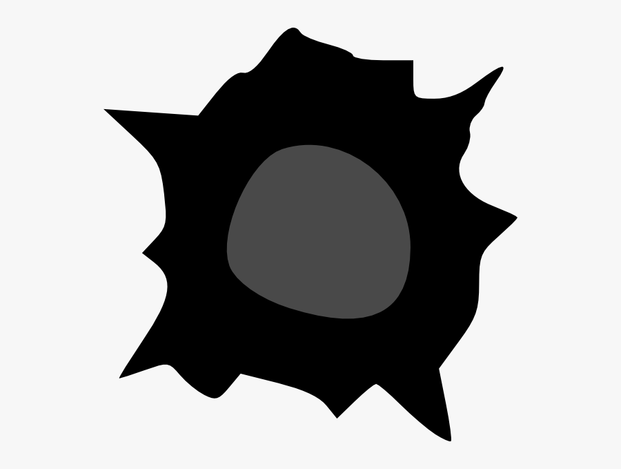 Shrapnel - Clipart - Bullet Holes, Transparent Clipart
