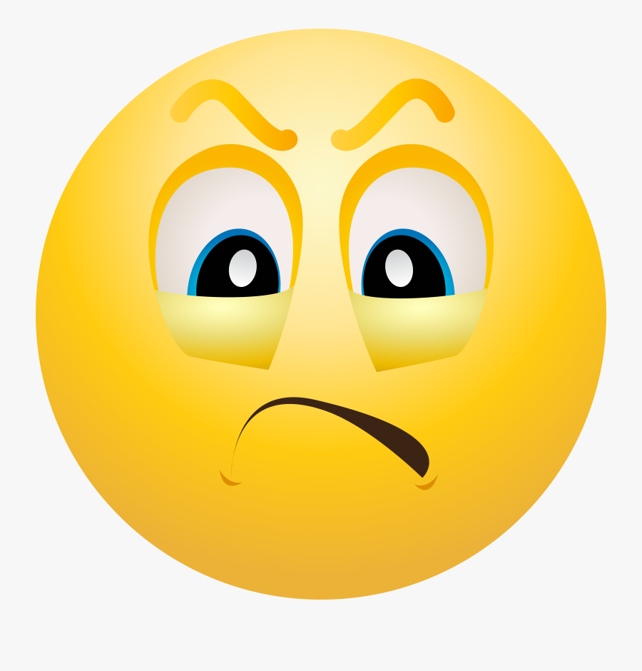 Angry Emoticon Png Clip Art, Transparent Clipart