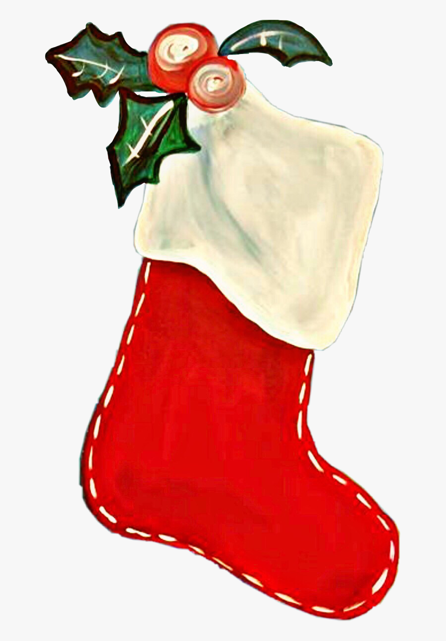 Christmas Stocking, Transparent Clipart