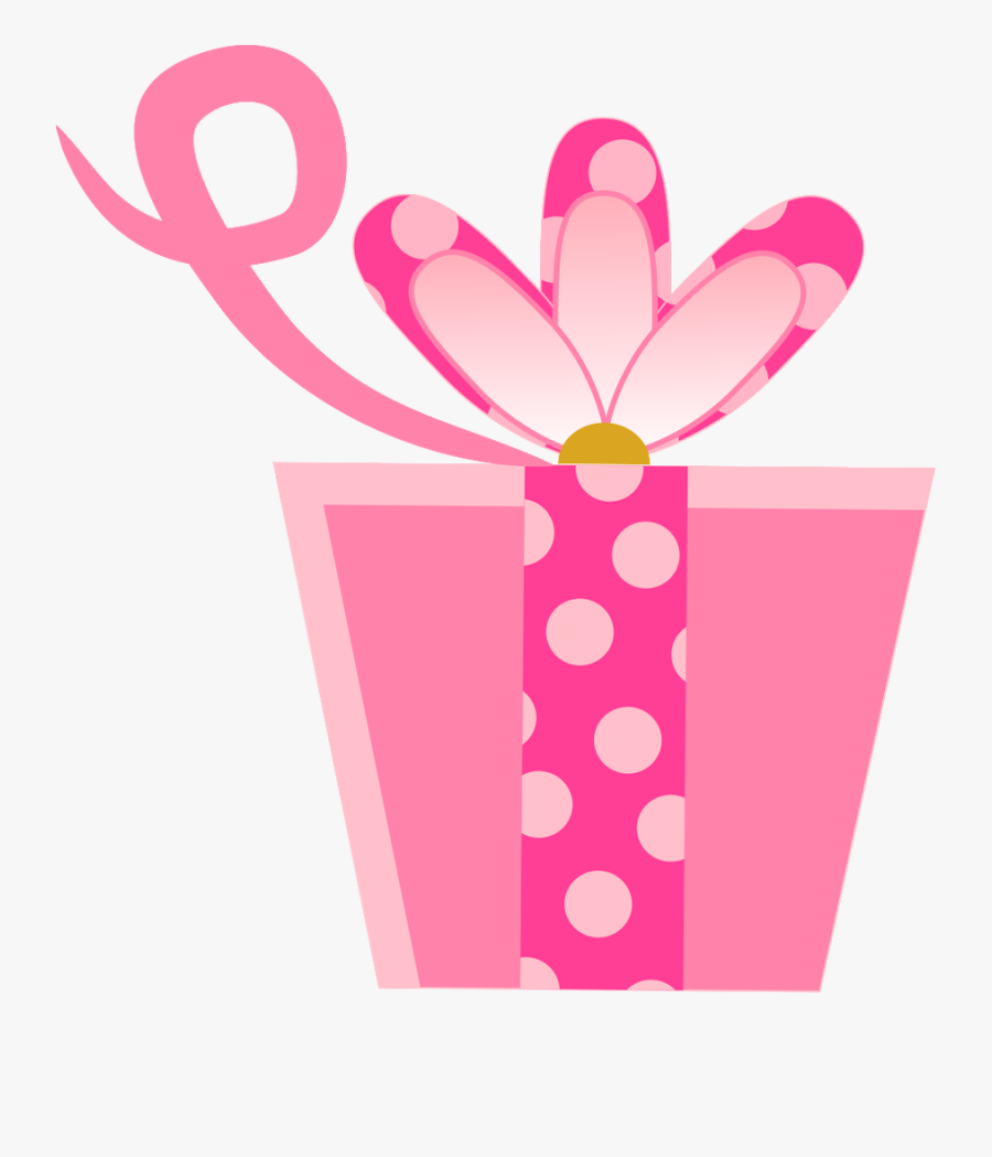 Transparent Birthday Presents Clipart - Pink Birthday Gifts Clipart, Transparent Clipart