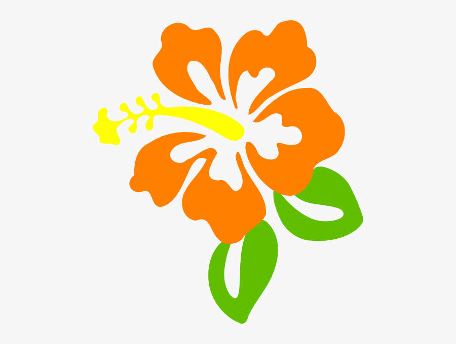 28 Collection Of Orange Florida Clipart - Hibiscus Clip Art, Transparent Clipart