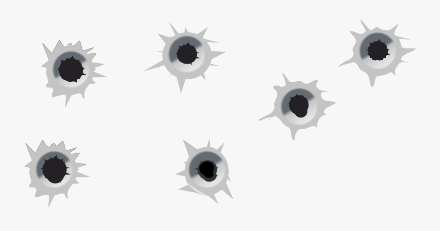 Bullet Shot Hole Png Image - Fire Gun Bullet Png, Transparent Clipart