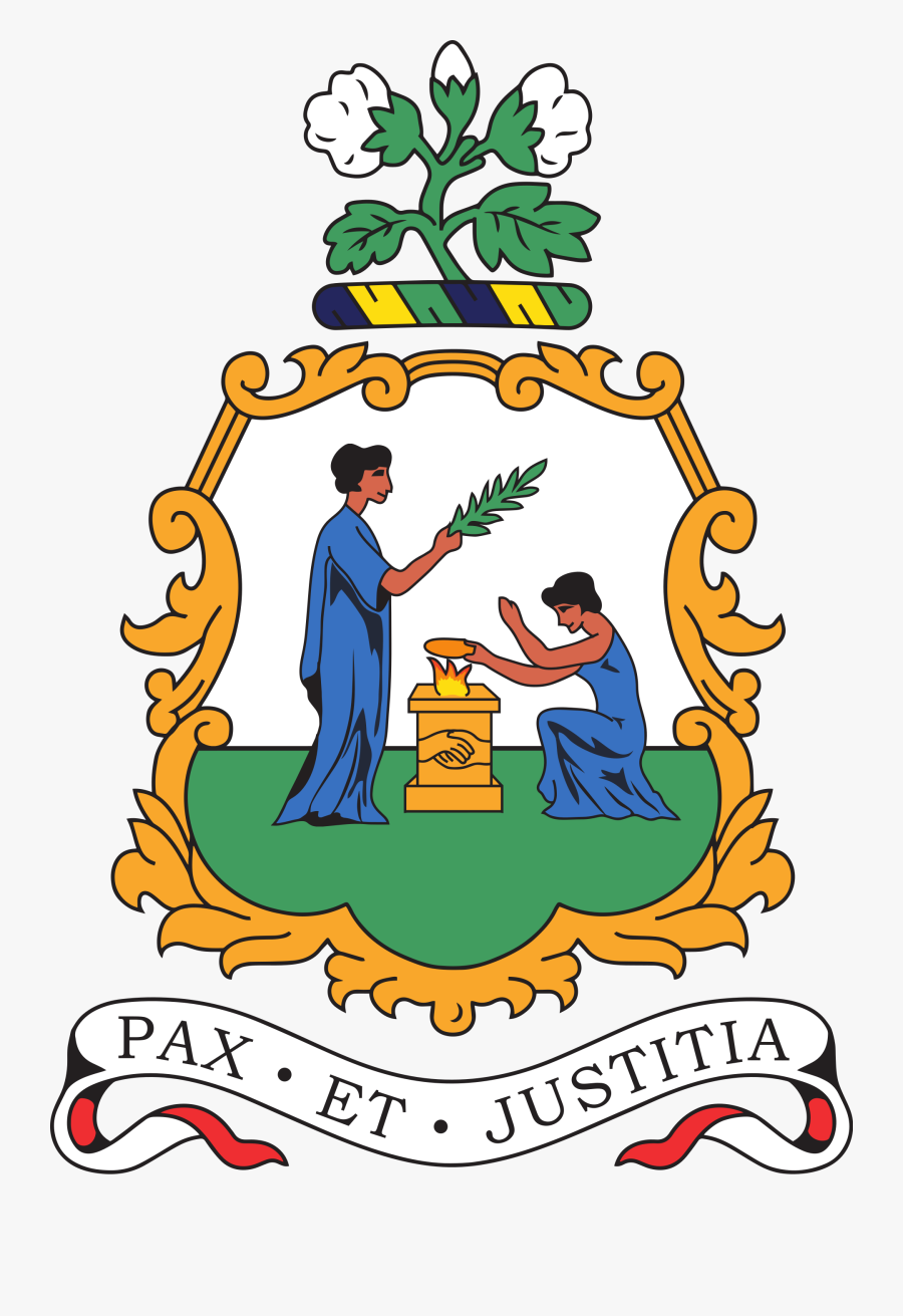 Of Saint Vincent And - St Vincent And The Grenadines Coat Of Arms, Transparent Clipart