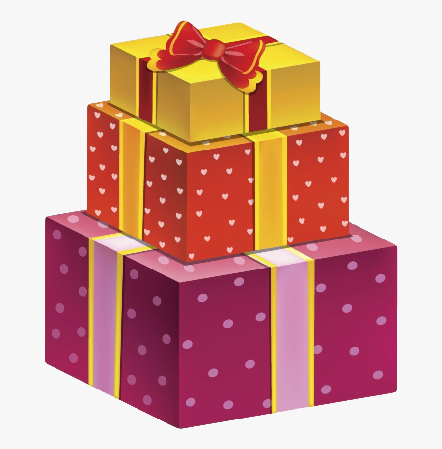 Transparent Birthday Presents Clipart - Birthday Gift Box Png Hd, Transparent Clipart