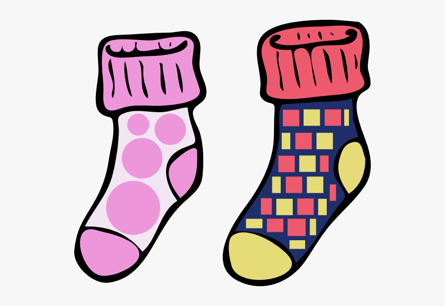Clipart Sock - Socks Clip Art, Transparent Clipart