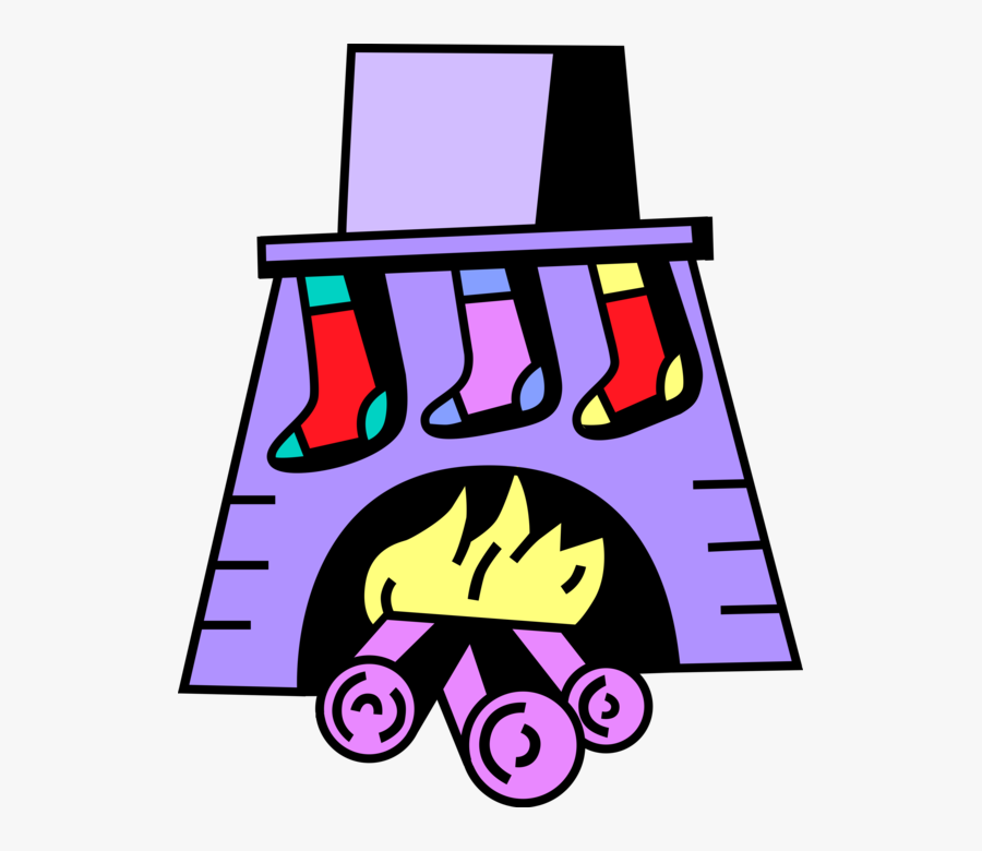 Vector Illustration Of Festive Season Christmas Stockings, Transparent Clipart