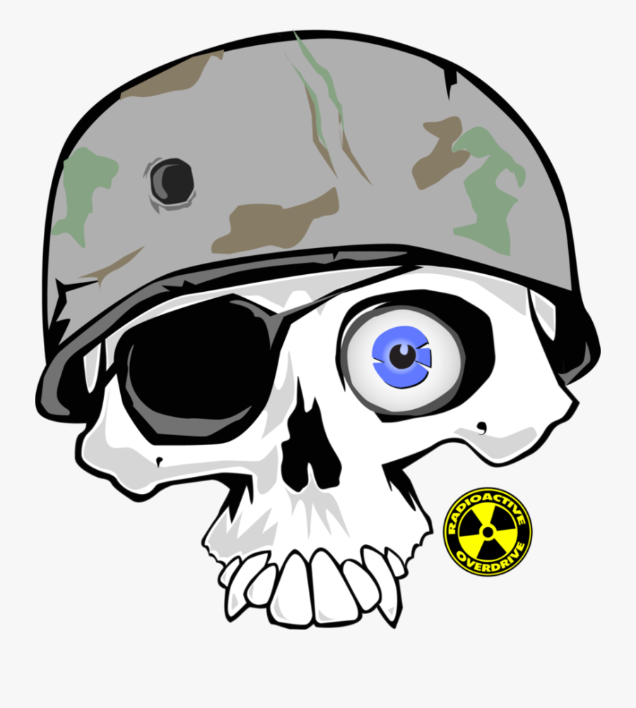 Transparent Bullet Holes Clipart - Skull With Bullet Hole Png, Transparent Clipart
