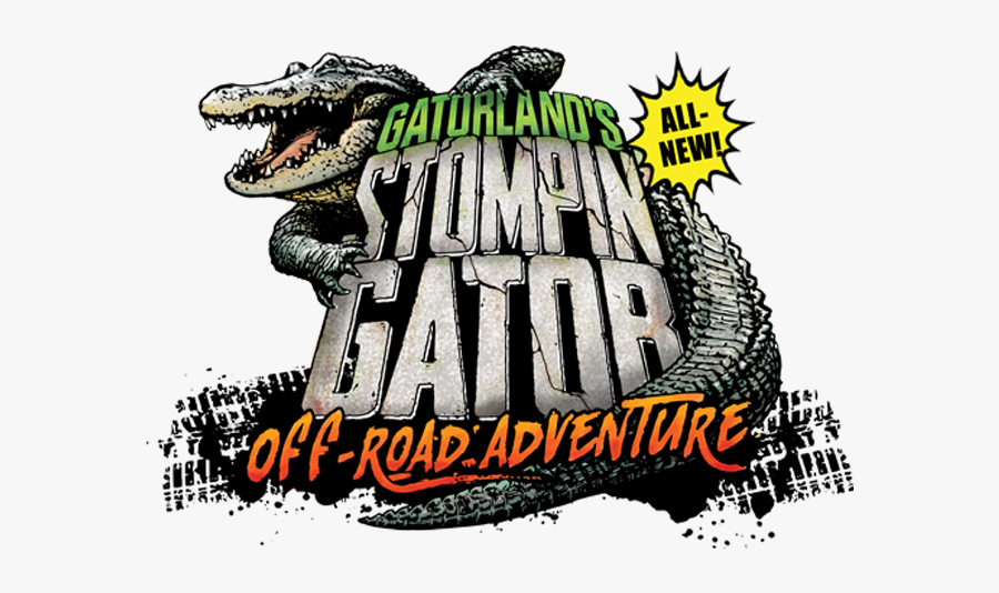 Gatorland Orlando Florida Family Attraction Adventure - Gatorland Gator Stomp, Transparent Clipart
