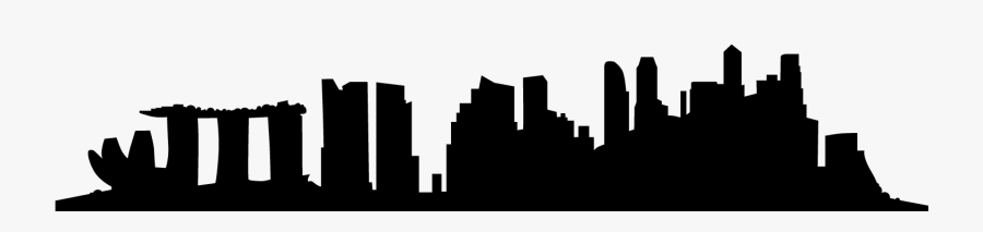 Skyline Clipart Skyline Florida - Singapore Skyline Vector Free, Transparent Clipart