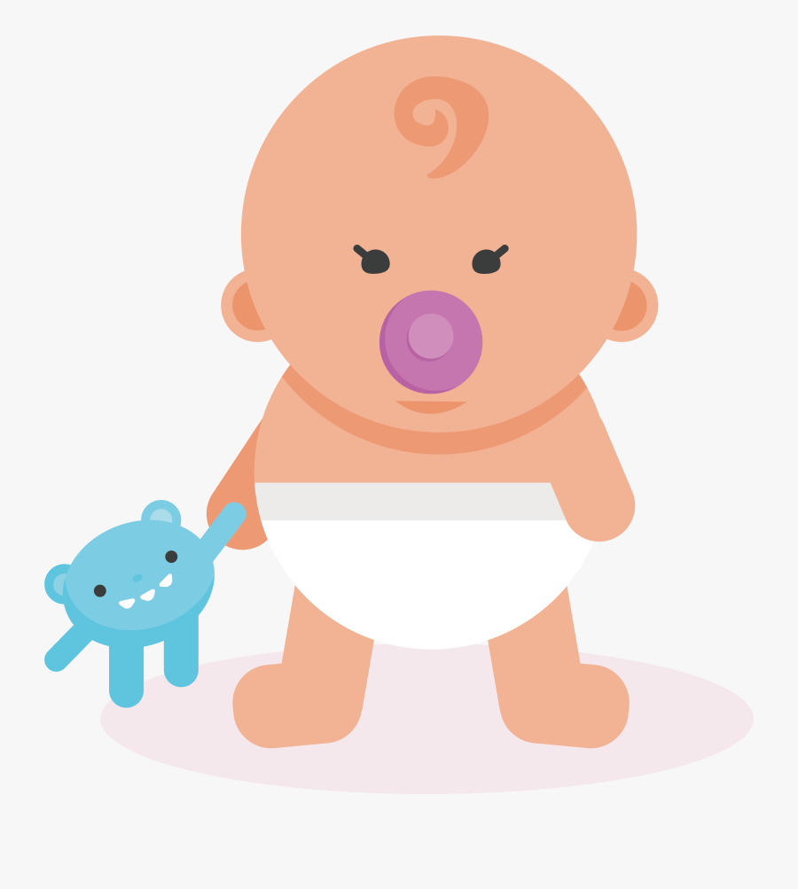 Infant Clip Art Baby - Cartoon, Transparent Clipart