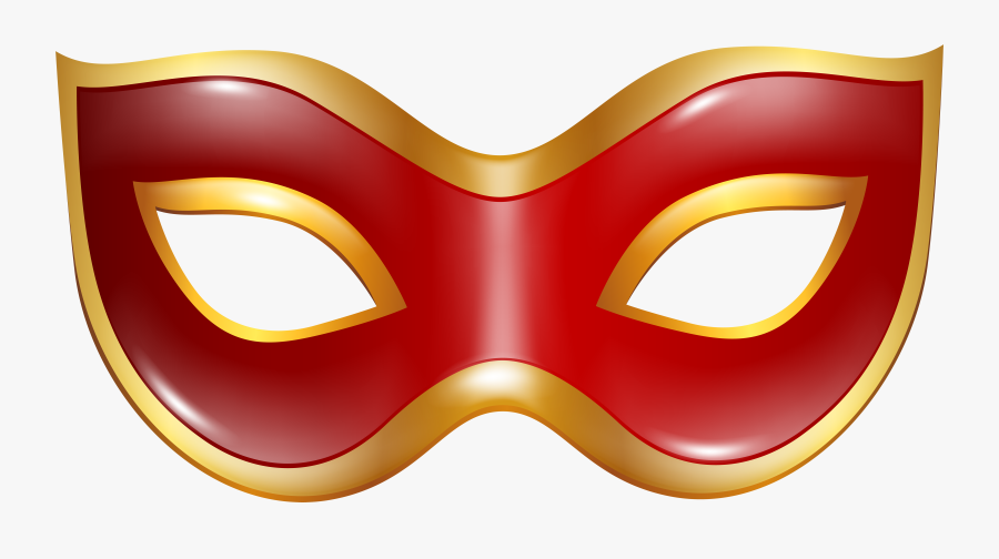 Carnival Mask Transparent Background - Transparent Background Yellow Mask Transparent, Transparent Clipart