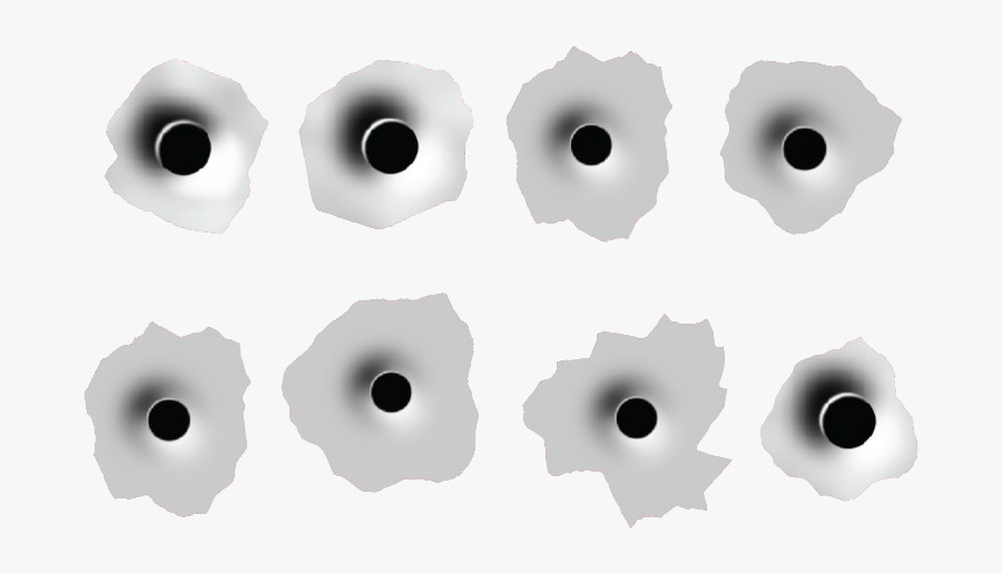 Bullet Shot Hole Png Image - Metal Bullet Hole Png, Transparent Clipart