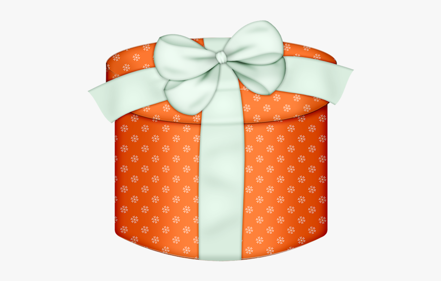 Round Gift Box Png, Transparent Clipart