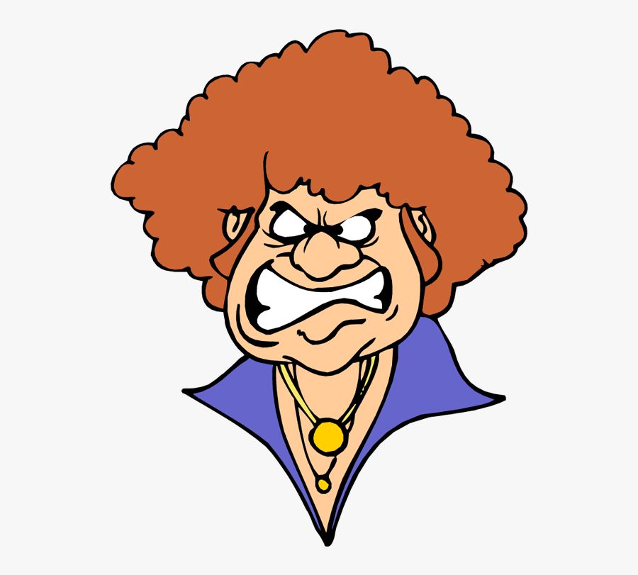 Angry Woman Cartoon - Mother Angry Png, Transparent Clipart