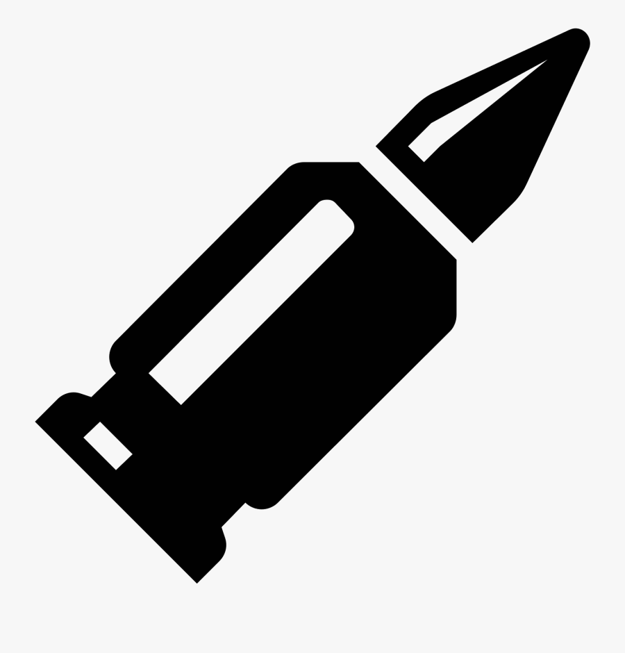 Bullet Vector Png - Gun Bullet Black Vector Png, Transparent Clipart