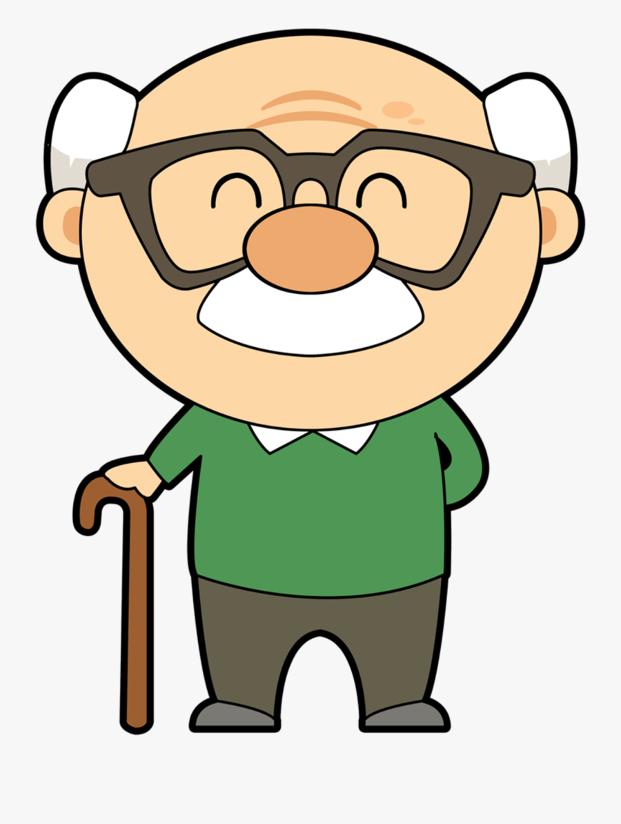 Gallery For Granpa Clip - Dibujos De Abuelos, Transparent Clipart