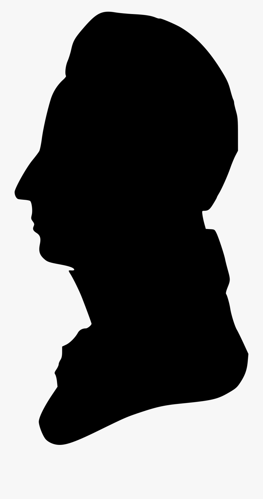 Free Clipart Barack Obama Print Rejon - John Adams Head Silhouette, Transparent Clipart