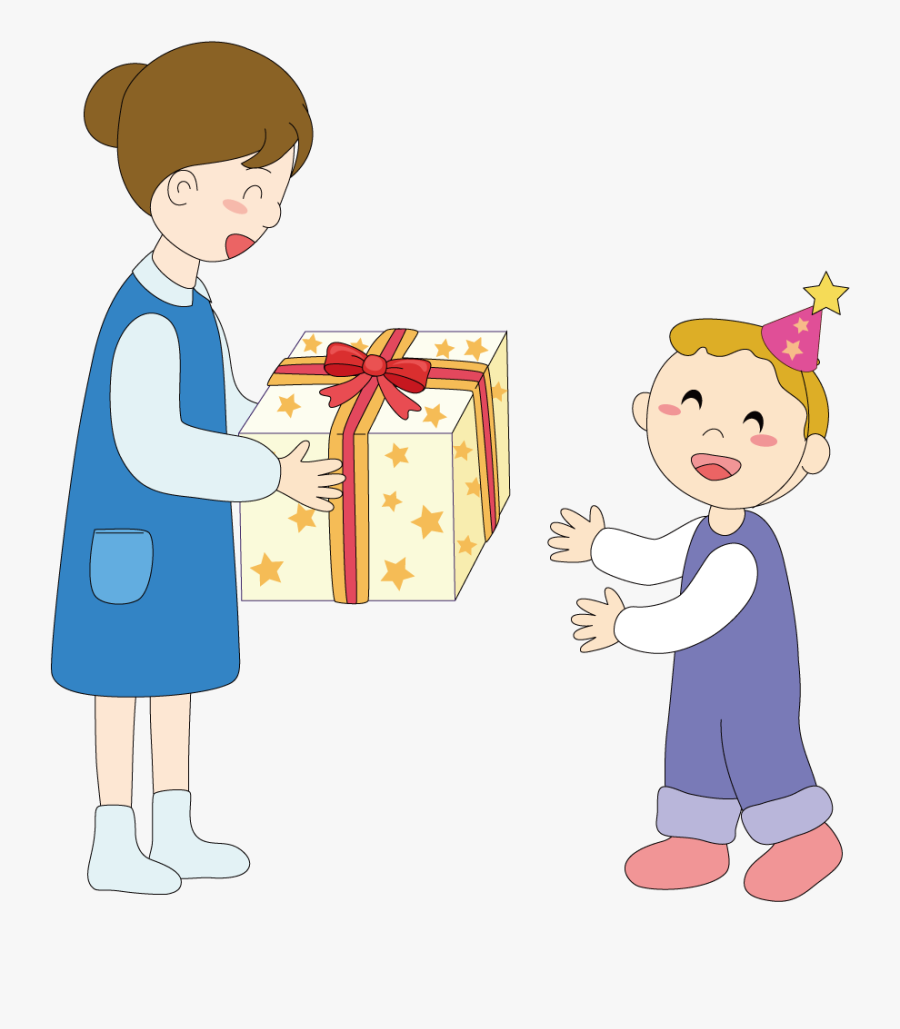 Child Illustration Mother To - Gift For You Clipart, Transparent Clipart