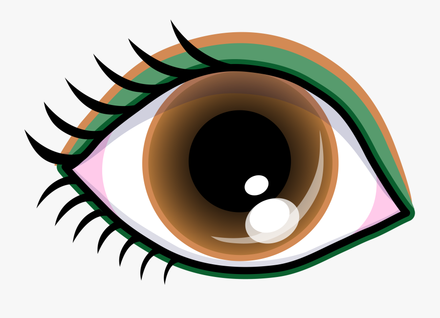 Brown Eye Clipart, Transparent Clipart