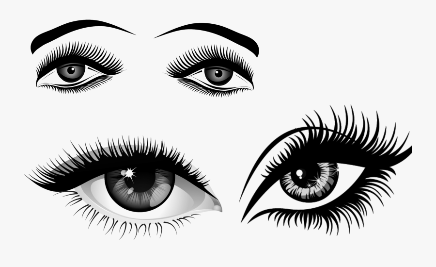 Extensions Clip Art Sketch - Eyelash Icon Transparent Background, Transparent Clipart