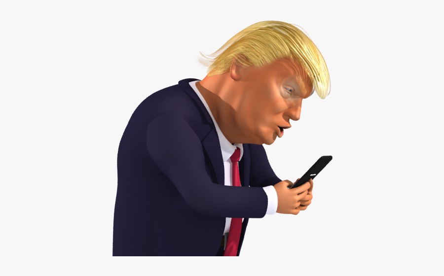 Pentagon House Clipart - Donald Trump Cartoon Transparent, Transparent Clipart