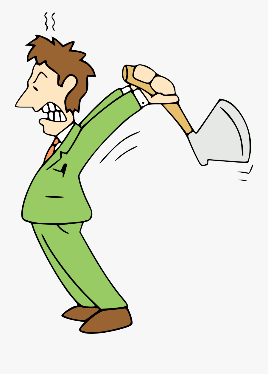 Clipart Royalty Free Stock Angry Man Png Images Free - Angry Man Cartoon Png, Transparent Clipart