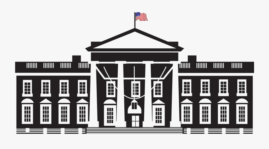 White House Logos A - White House Silhouette Png, Transparent Clipart