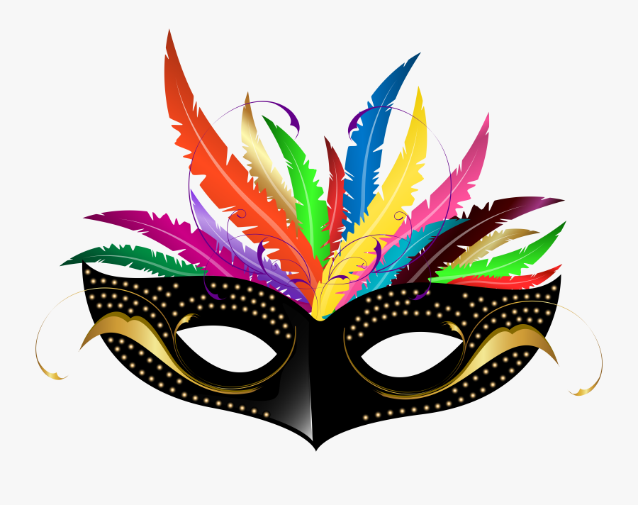 Carnival Mask Png, Transparent Clipart