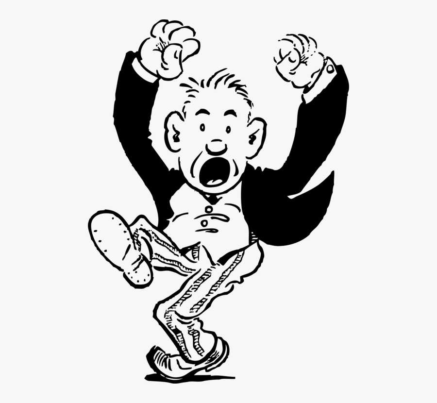 Emotion,art,monochrome Photography - Angry Man Clipart, Transparent Clipart