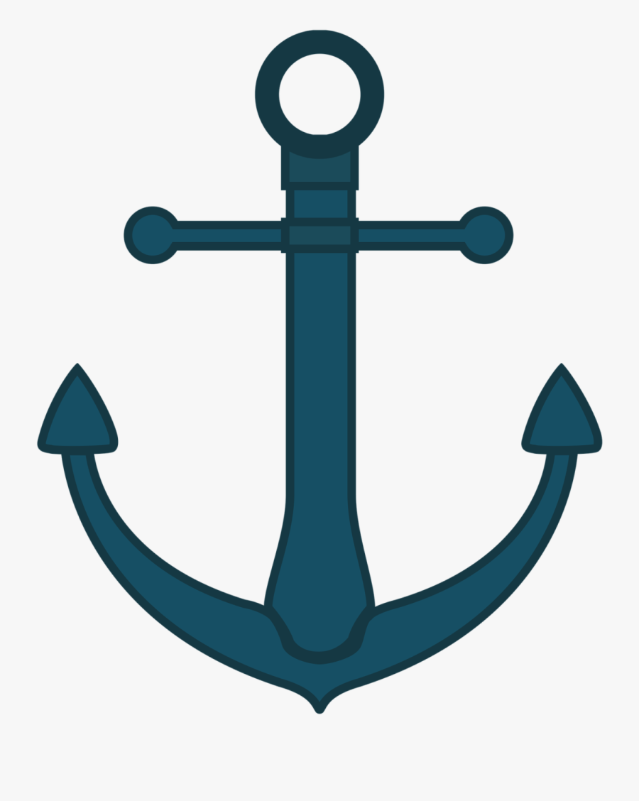 Anchor, Ship, Nautical, Marine, Old, Sea, Boat, Ocean - Logo Navy Anchor, Transparent Clipart