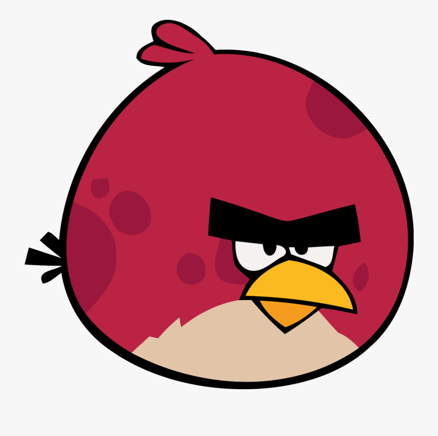 Angry Beak Smile Magenta Font Bird Red Clipart - Angry Birds Png Icon, Transparent Clipart