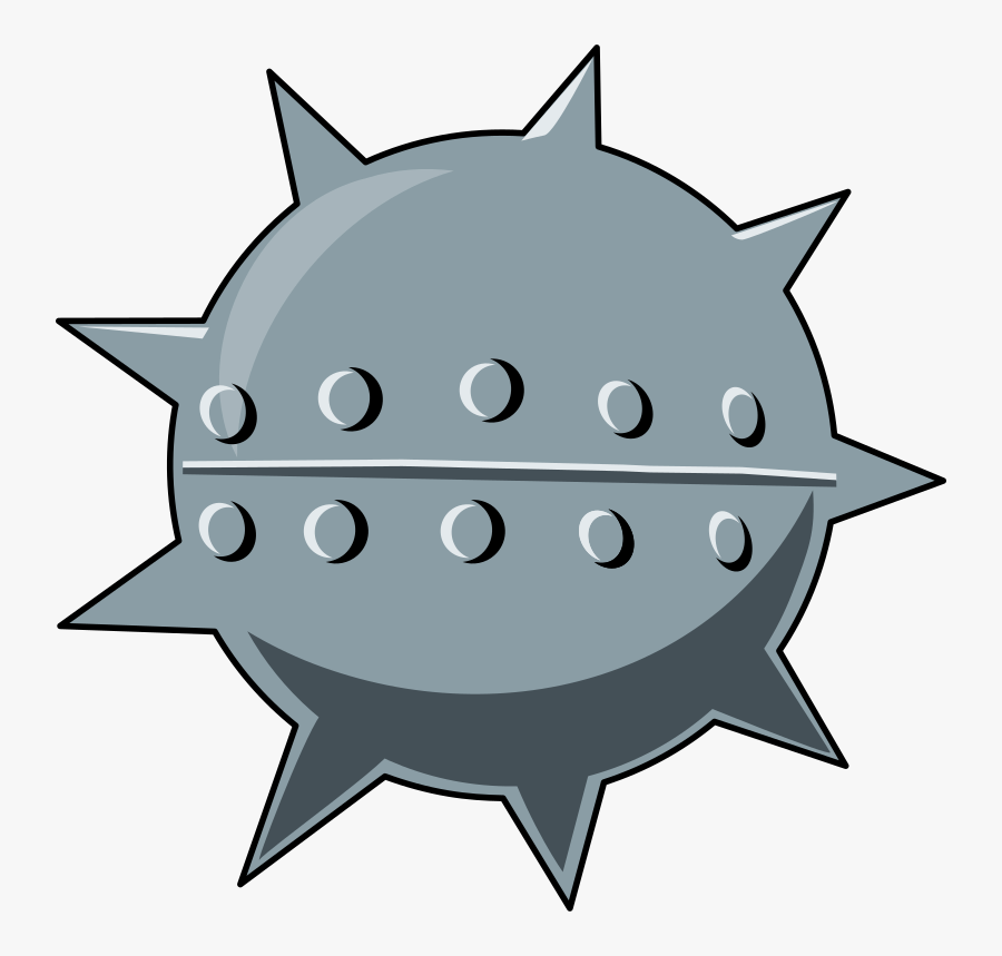 Mine - Clipart - Land Mine Clip Art, Transparent Clipart