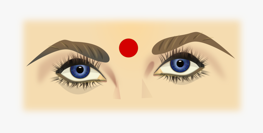 Iris,close Up,eye - Bindi Clipart, Transparent Clipart