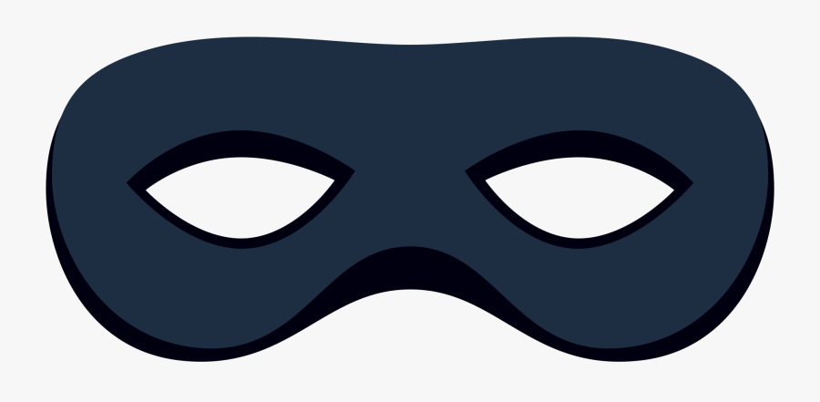 Burglar Clipart Mask - Mask, Transparent Clipart