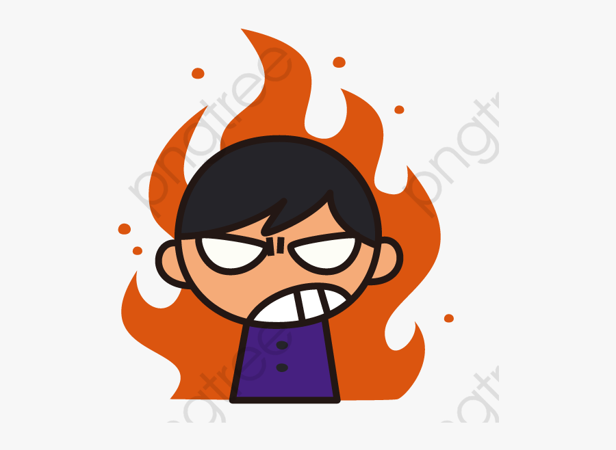 Cartoon Angry Boy Angry Clipart Boy - Angry Clipart, Transparent Clipart