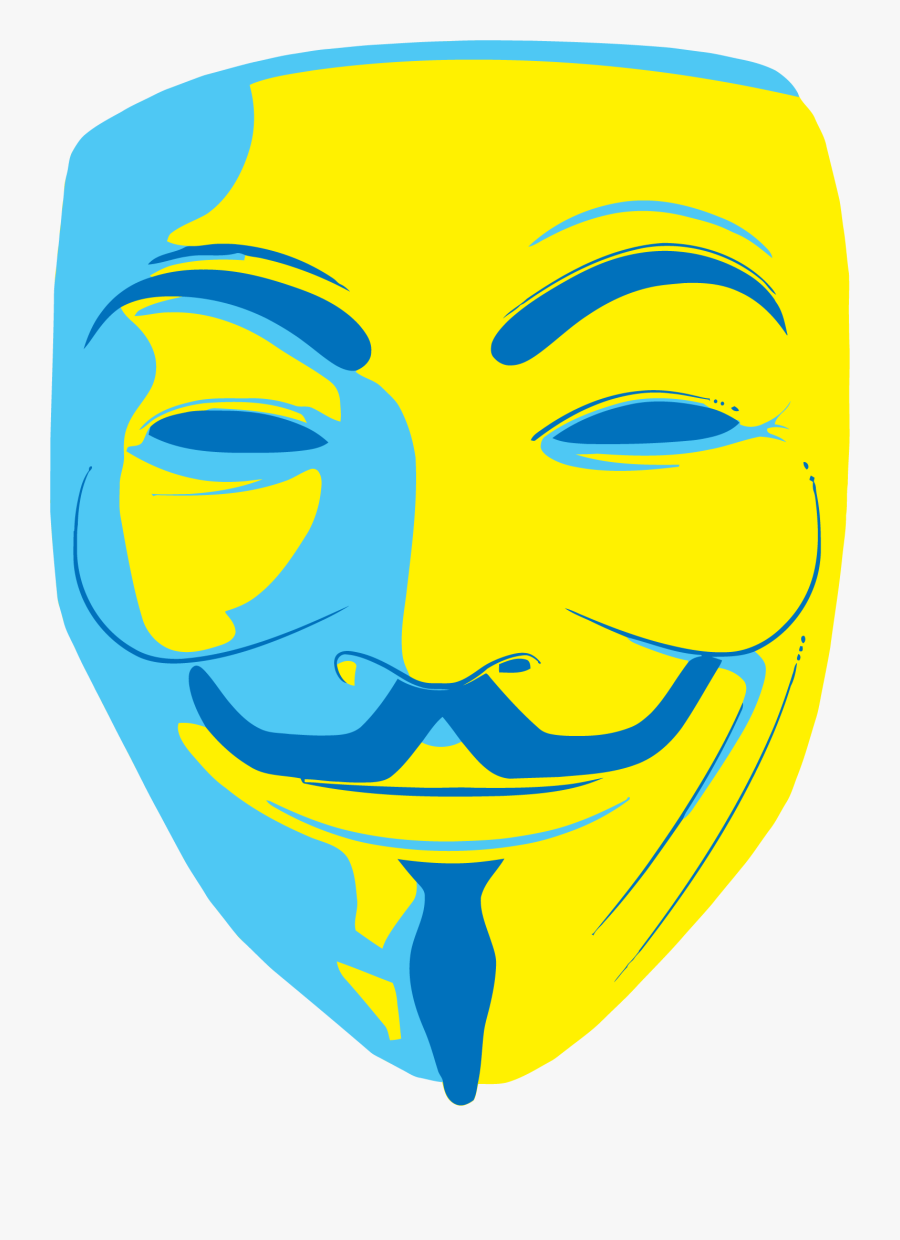 Anonymous Mask Png, Transparent Clipart