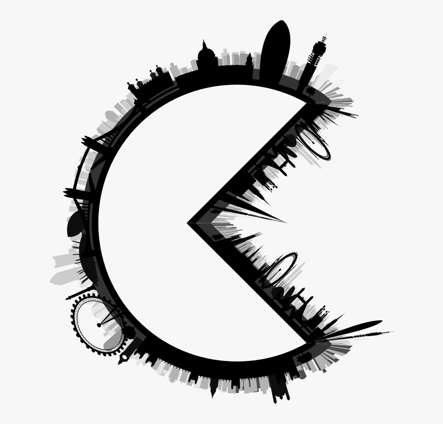 Eye,monochrome Photography,eyelash - London Skyline, Transparent Clipart