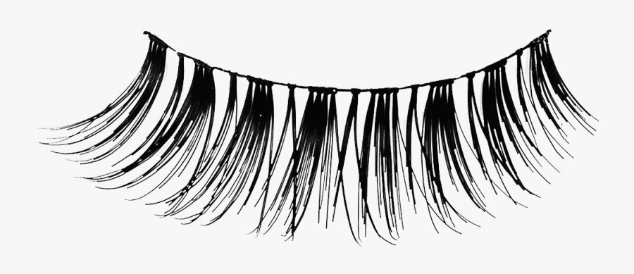 Clip Art Eyelashes Silhouette - Transparent Background Eyelashes Transparent, Transparent Clipart