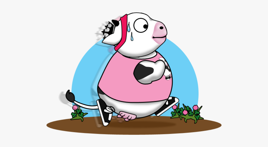 Main Courses Run Heifer - Cartoon, Transparent Clipart