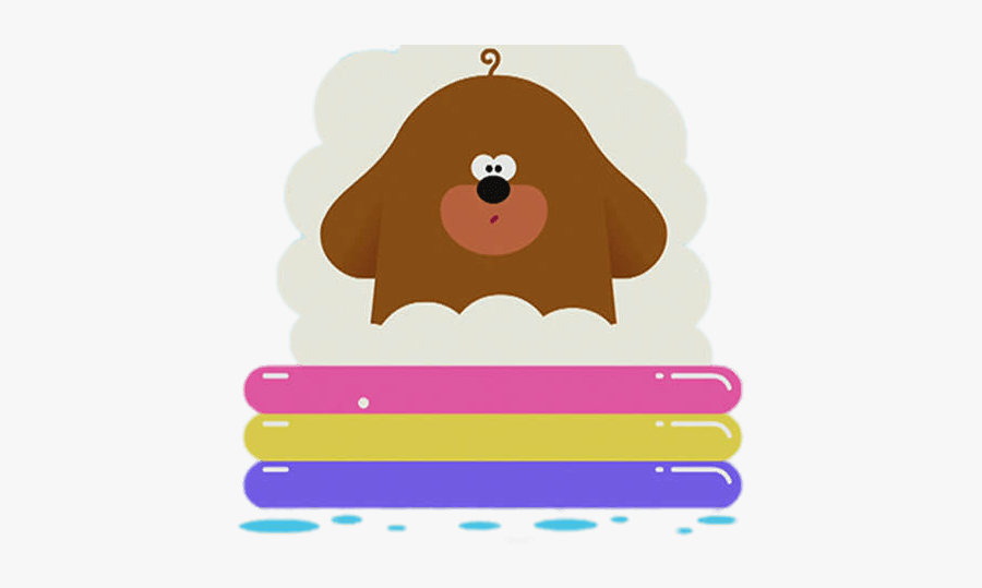 Duggee Taking A Bath, Transparent Clipart