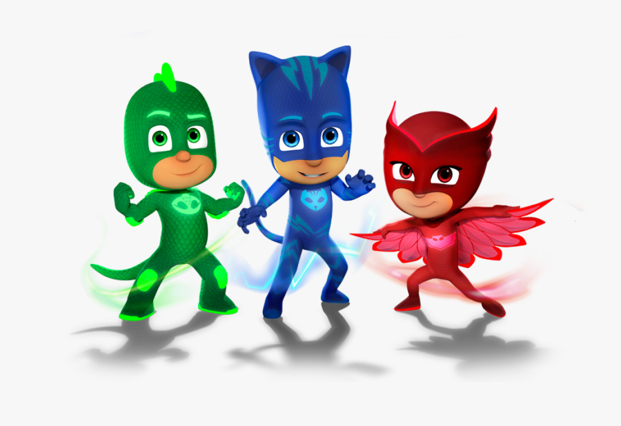 Pj Masks Clip Art - Pj Masks White Background, Transparent Clipart