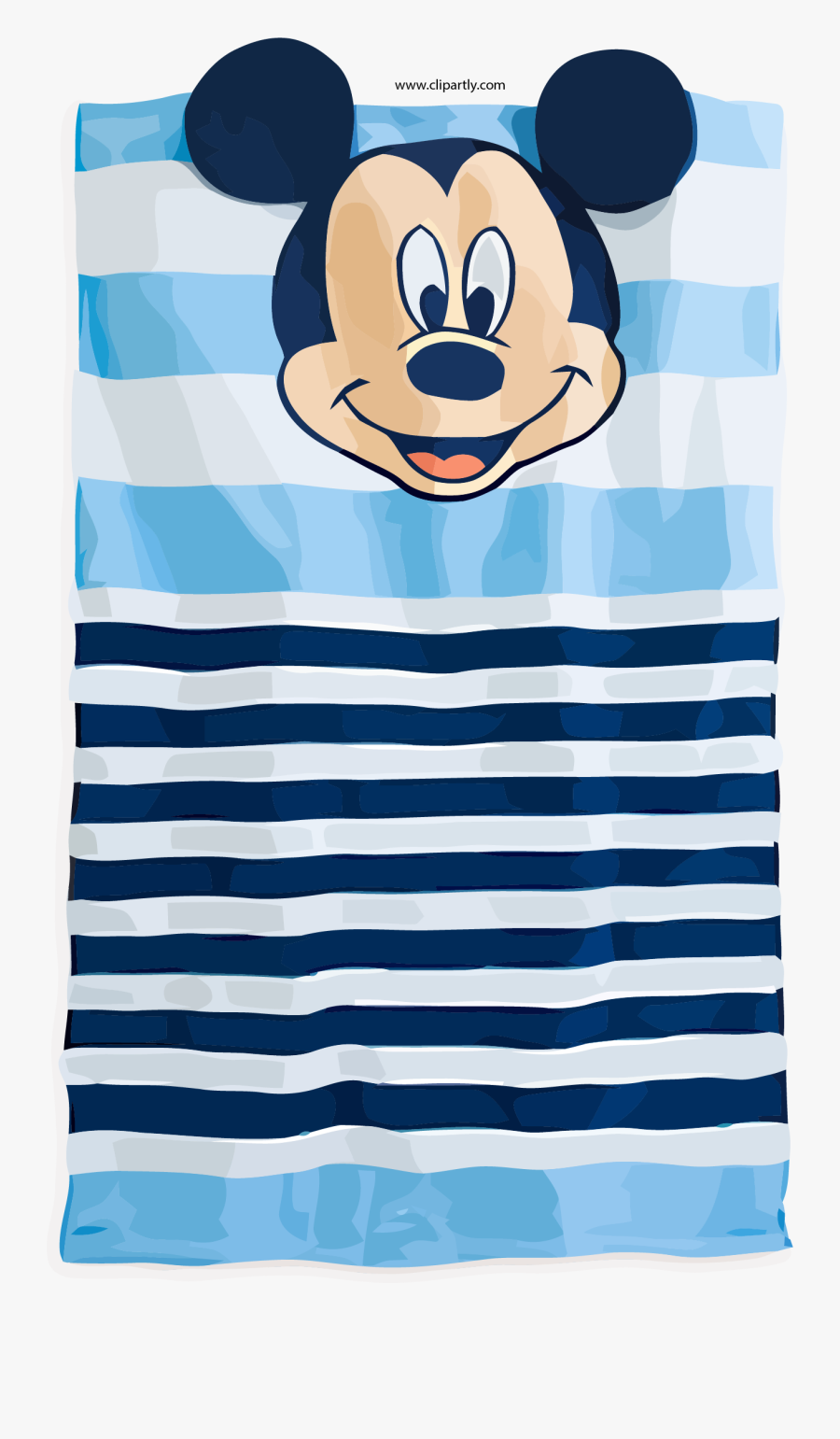 Mickey Blanket Picture Clipart Png - Cartoon, Transparent Clipart