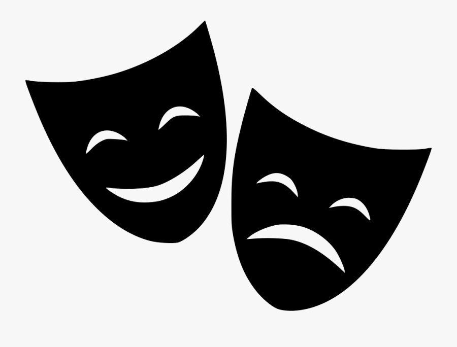 Transparent Drama Clipart - Theater Mask Png, Transparent Clipart