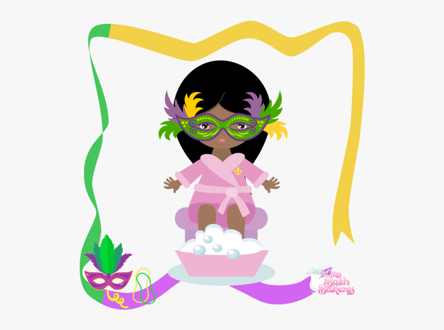 Flower Clipart Bath Bakery Flower - Cartoon, Transparent Clipart