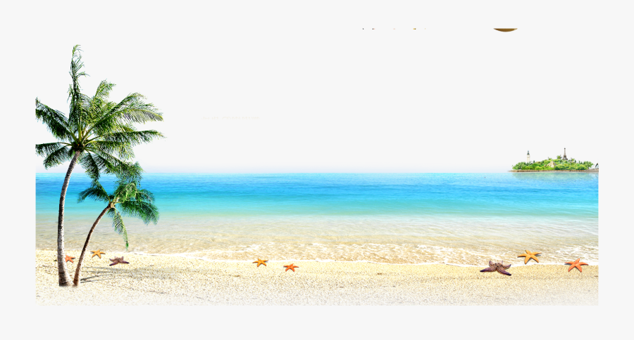 Transparent Beach Png Images - Sea Beach Image Png, Transparent Clipart