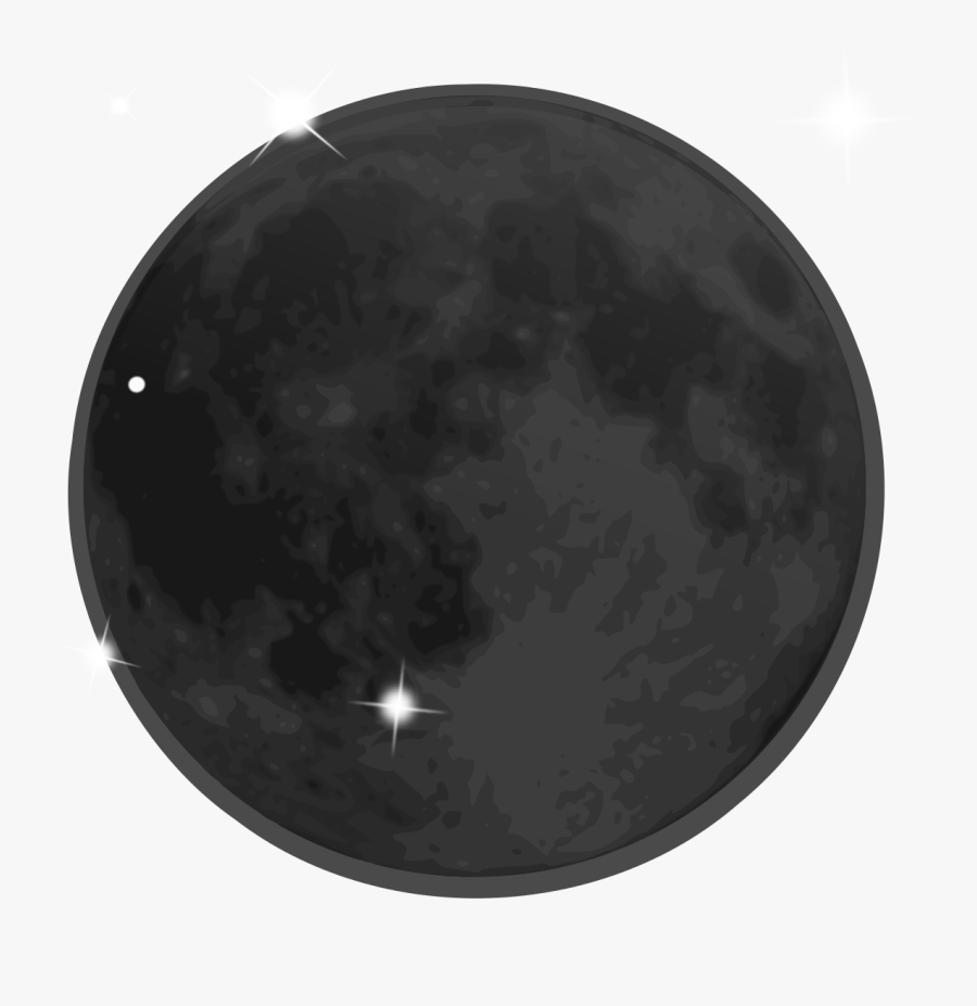 New Moon Clipart By Gnokii - Circle, Transparent Clipart