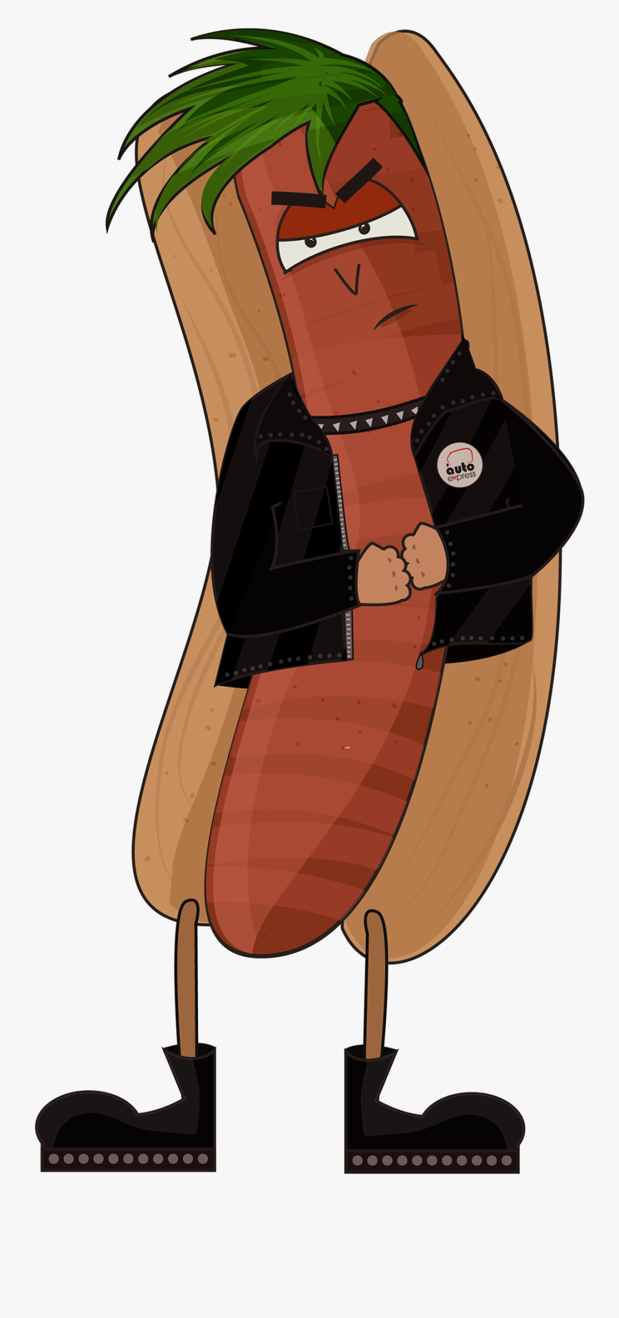 Auto Express Naughty Hot Dogs On Behance Clip Art Download - Cartoon, Transparent Clipart